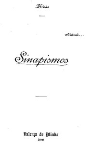 Cover of Sinapismos