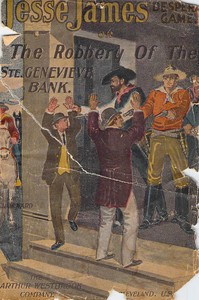 Cover of Jesse James' Desperate Game; Or, The Robbery of the Ste. Genevieve Bank