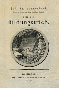 Cover of Über den Bildungstrieb