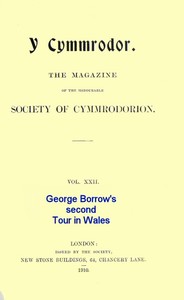 Cover of George Borrow's Second Tour in Wales