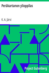 Cover of Peräkartanon ylioppilas