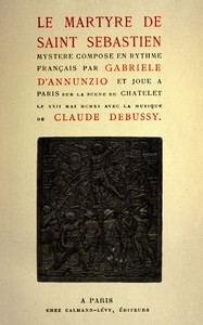 Cover of Le Martyre de Saint Sébastien