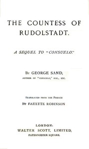 Cover of The Countess of Rudolstadt