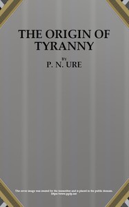 Cover of The Origin of Tyranny