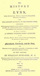 The History of Lynn, Vol. 2 [of 2]