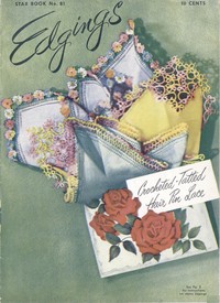 Cover of Edgings: crocheted, tatted, hair pin lace