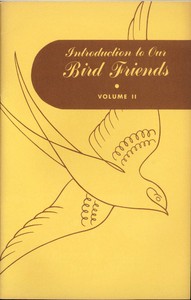 Cover of Introduction to our bird friends, volume 2