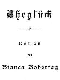 Cover of Eheglück: Roman