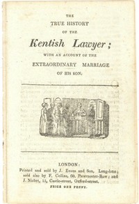 Cover of The True History of the Kentish Lawyer