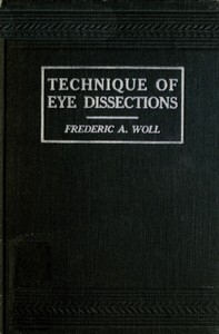 Cover of Technique of Eye Dissections
