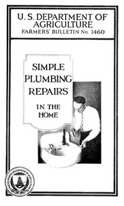Cover of Simple Plumbing Repairs in the Home