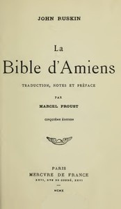 Cover of La Bible d'Amiens
