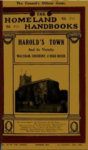 Cover of Harold's Town and its vicinity