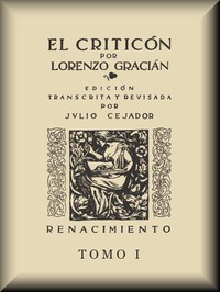 Cover of El criticón (tomo 1 de 2)