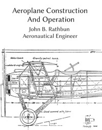 Cover of Aeroplane Construction and Operation