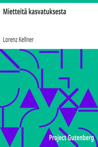 Cover of Mietteitä kasvatuksesta