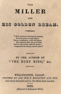 Cover of The Miller and His Golden Dream