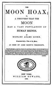 Cover of The moon hoax