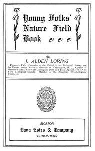 Cover of Young Folks' Nature Field Book