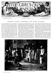 Cover of The Girl's Own Paper, Vol. XX, No. 1025, August 19, 1899