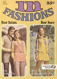Cover of In Fashions: for Him, for Her, in Knits, in Crochets