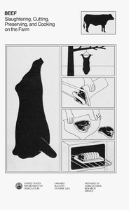 Cover of Beef Slaughtering, Cutting, Preserving, and Cooking on the Farm