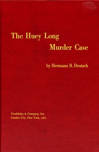 Cover of The Huey Long Murder Case