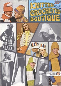 Cover of Knitted and Crocheted Boutique