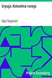 Cover of Urpuja: Kokoelma runoja