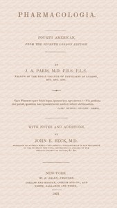 Cover of Pharmacologia