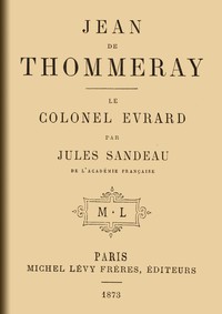 Cover of Jean de Thommeray; Le colonel Evrard