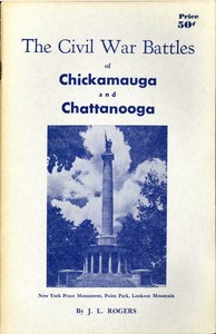 Cover of The Civil War Battles of Chickamauga and Chattanooga
