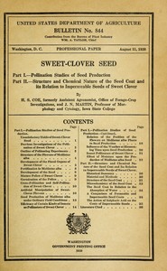 Cover of Sweet-Clover Seed