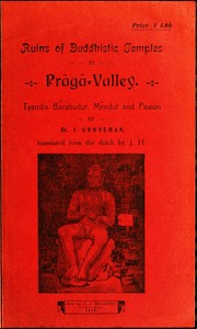 Cover of Ruins of Buddhistic Temples in Prågå Valley—Tyandis Båråbudur, Mendut and Pawon