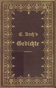 Cover of Ernst Koch's Gedichte