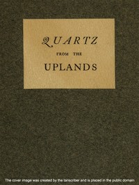 Cover of Quartz from the Uplands