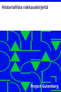 Cover of Historiallisia rakkauskirjeitä