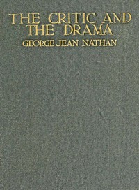 Cover of The Critic and the Drama