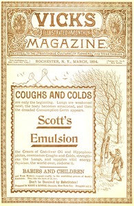Cover of Vick's Illustrated Monthly Magazine, Volume 17, No. 5, March, 1894