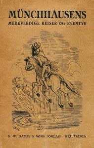 Cover of Baron von Münchhausens merkværdige reiser og eventyr