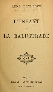 L'enfant à la balustrade