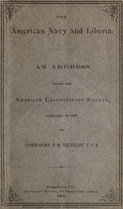 Cover of The American Navy and Liberia