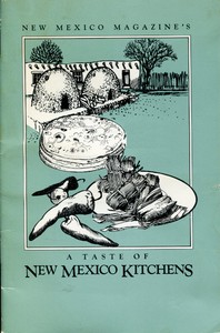 Cover of New Mexico Magazine's A Taste of New Mexico Kitchens