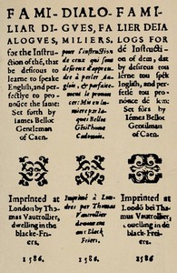 Cover of Familiar dialogues