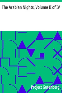 Cover of The Arabian Nights, Volume II of IV