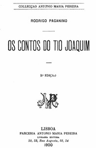 Cover of Os contos do tio Joaquim