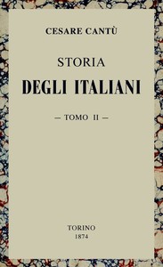 Cover of Storia degli Italiani, vol. 02 (di 15)