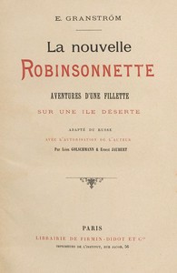 Cover of La nouvelle Robinsonnette: Aventures d'une fillette sur une île déserte
