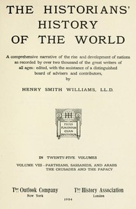 Cover of The historians' history of the world in twenty-five volumes, volume 08