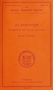 Cover of An Expedition to Mount St. Elias, Alaska